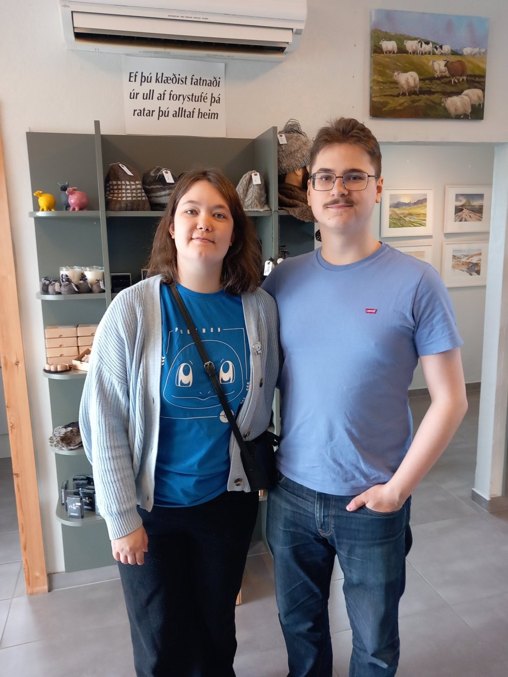 Margrét Brá og Friðfinnur.